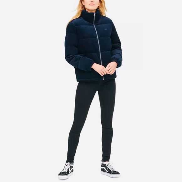 NWOT Women's Levi's Corduroy Puffer Jacket - Picture 3 of 7